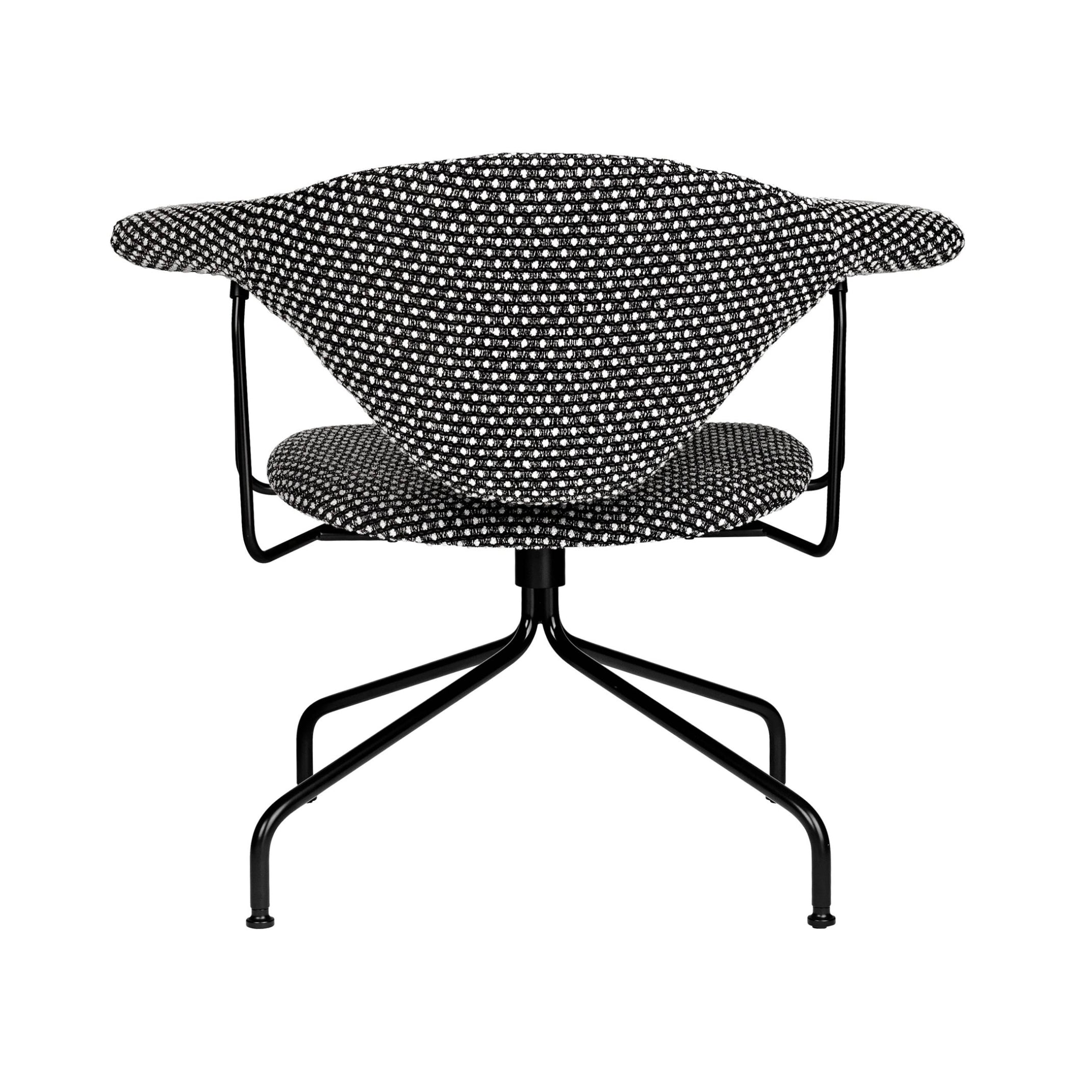 Masculo Lounge Chair: Swivel Base