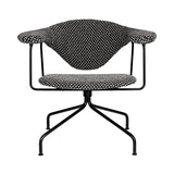 Masculo Lounge Chair: Swivel Base