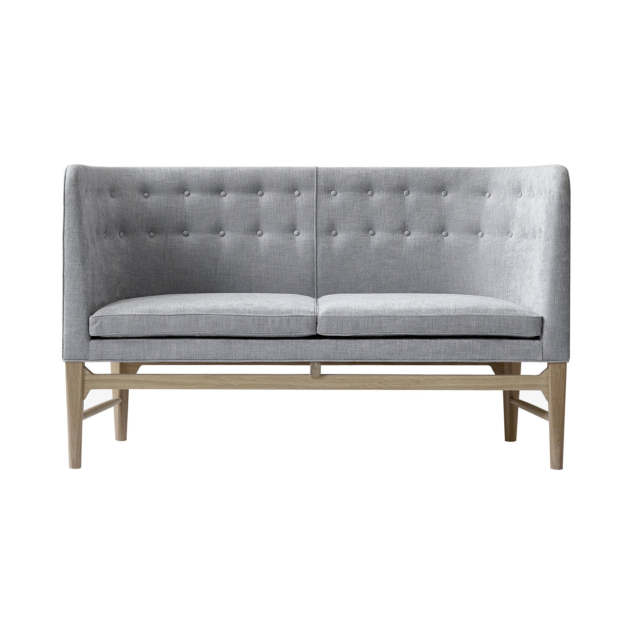 Mayor Sofa AJ6: White Oiled Oak