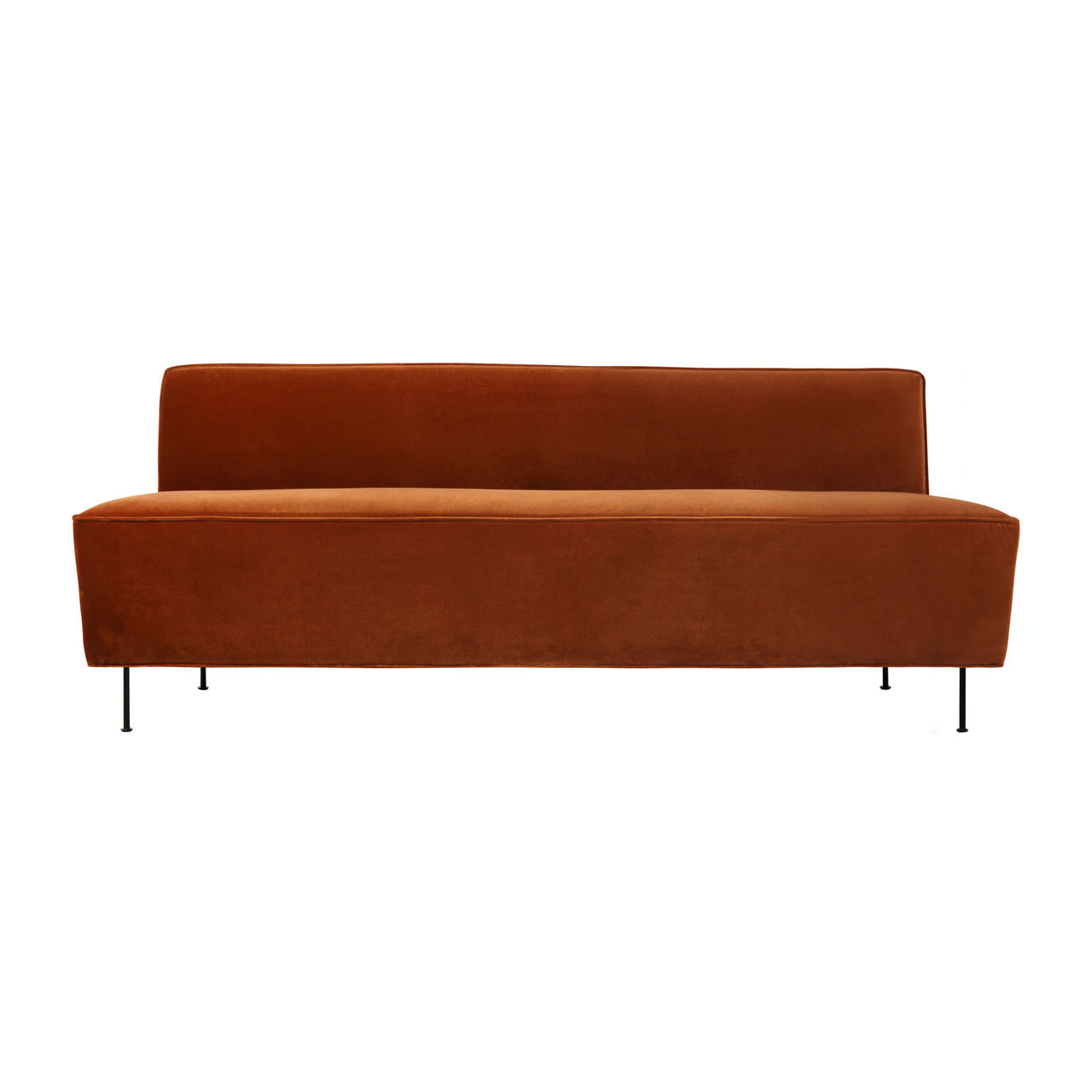 Modern Line Sofa: Dining Height + Medium - 78.7