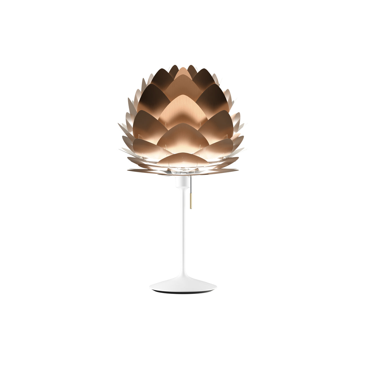 Aluvia Champagne Table Lamp: Medium - 23.3