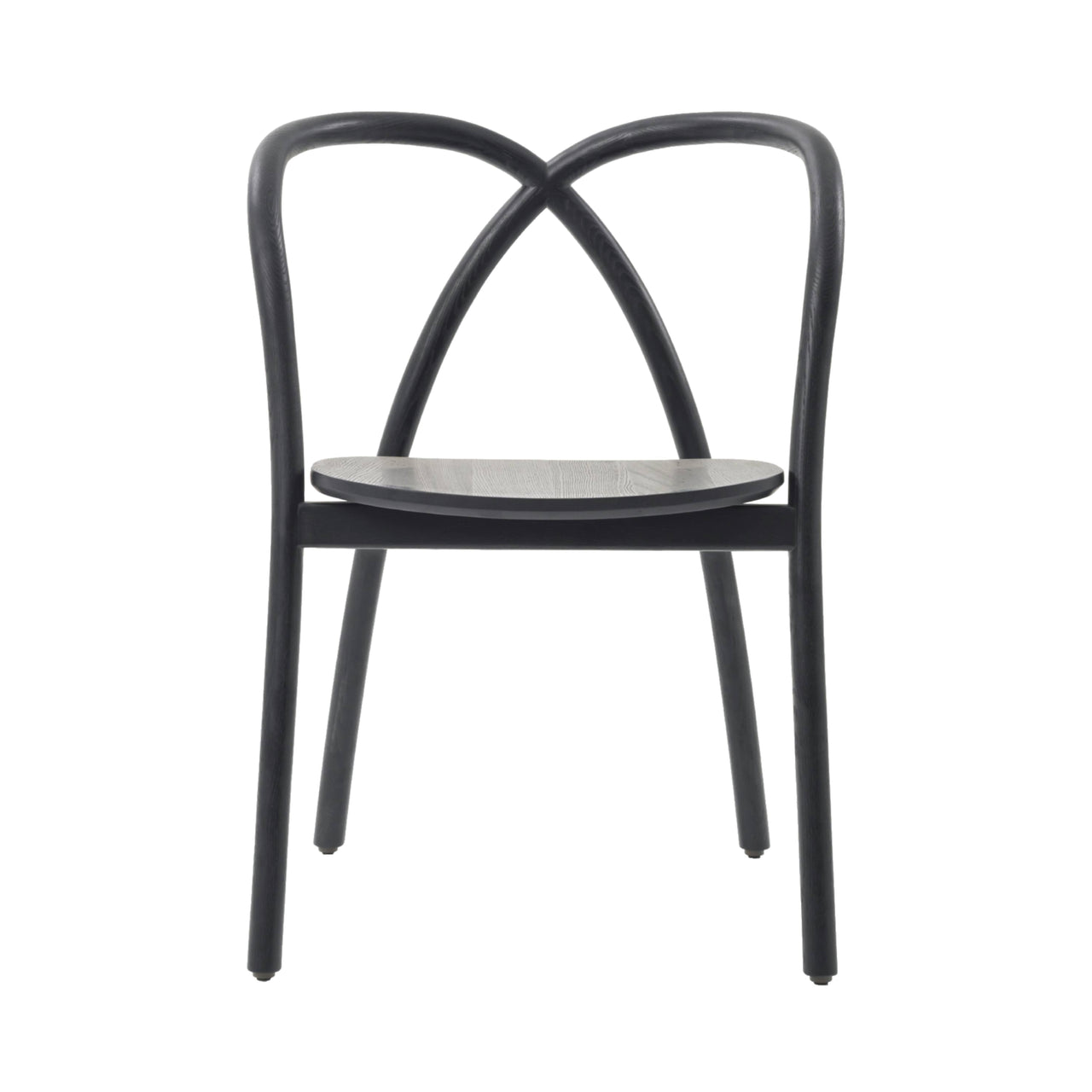 Ming Chair: Black Oak