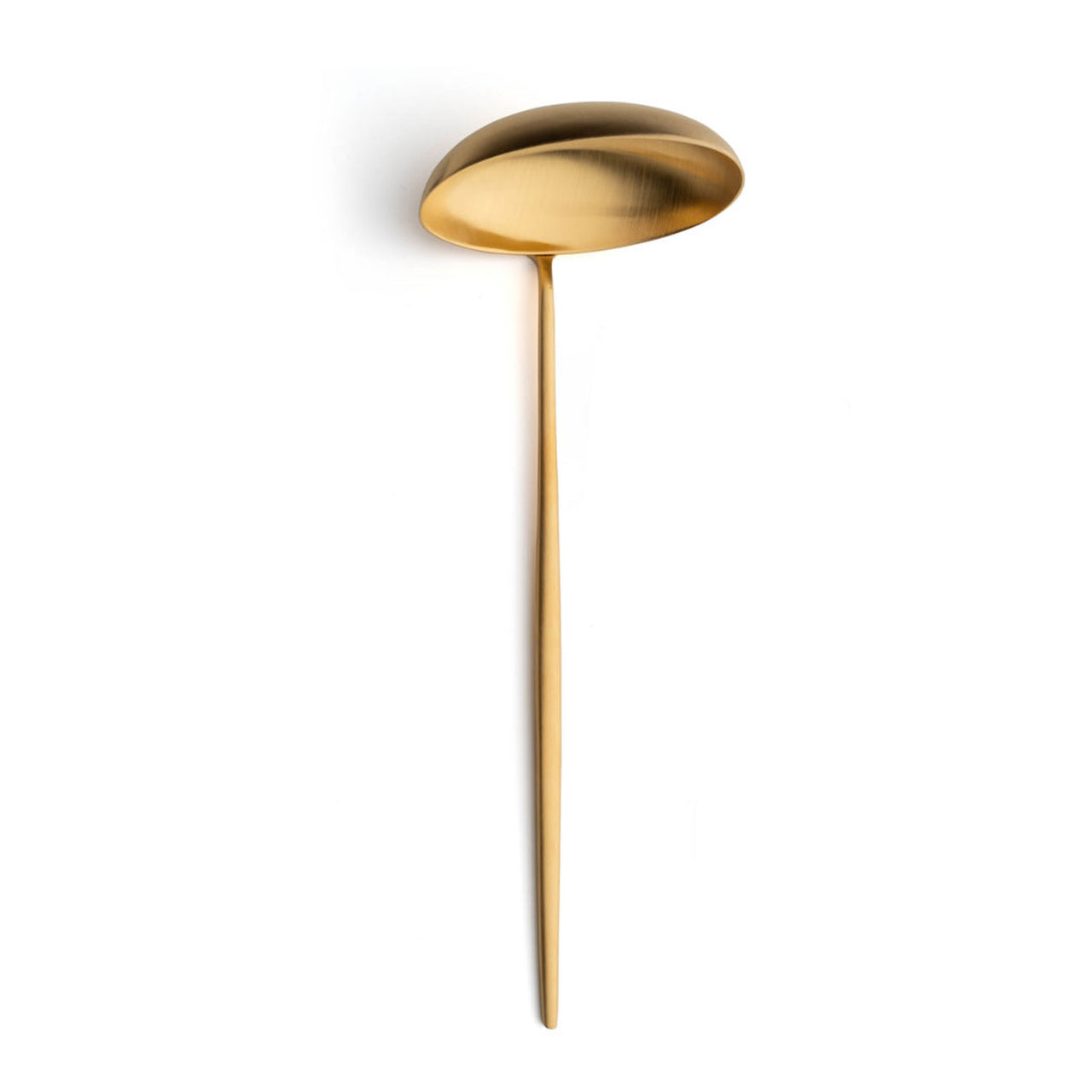 Moon Flatware: Brushed Gold: Soup Ladle