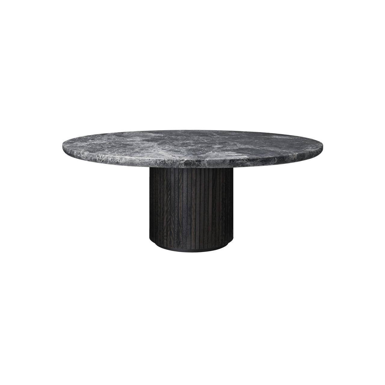 Moon Coffee Table: Marble Top + Medium - 47.2