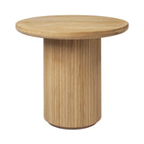 Moon Lounge Table: Oiled Solid Oak