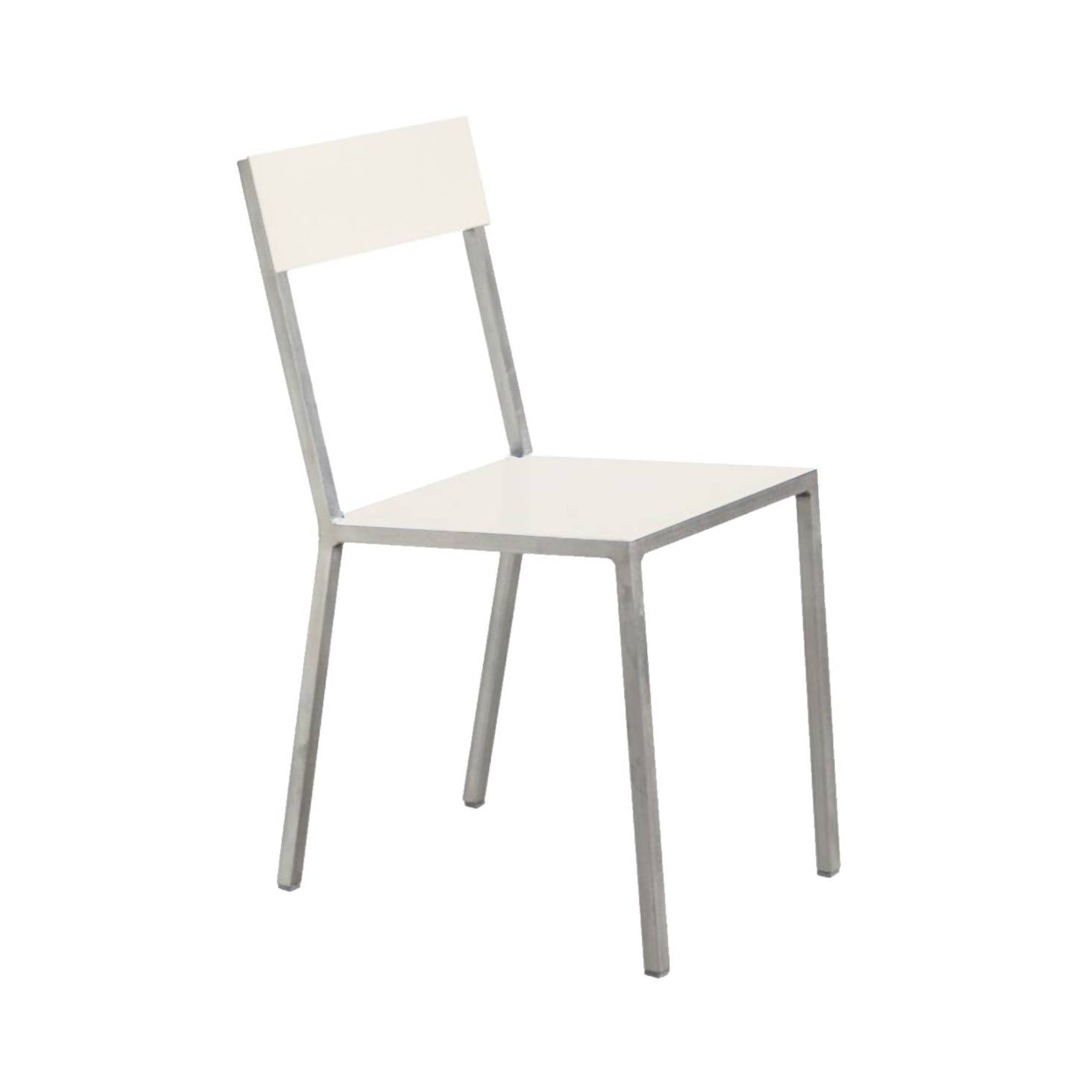Alu Chair: Ivory + Ivory + Aluminum