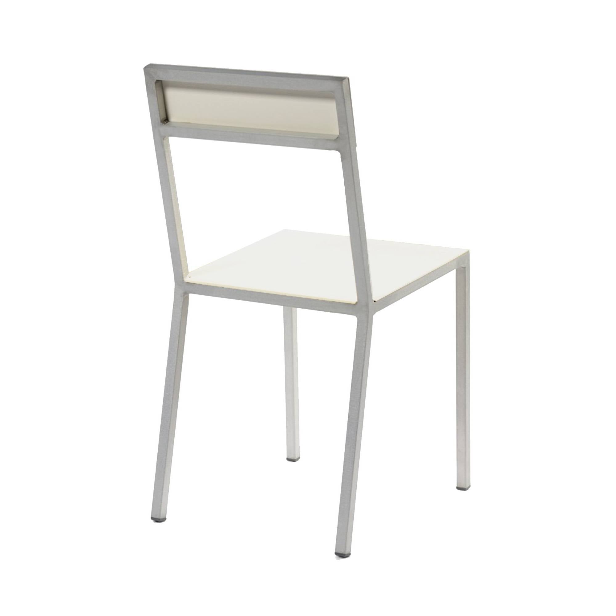  Alu Chair: White + Ivory + Aluminum