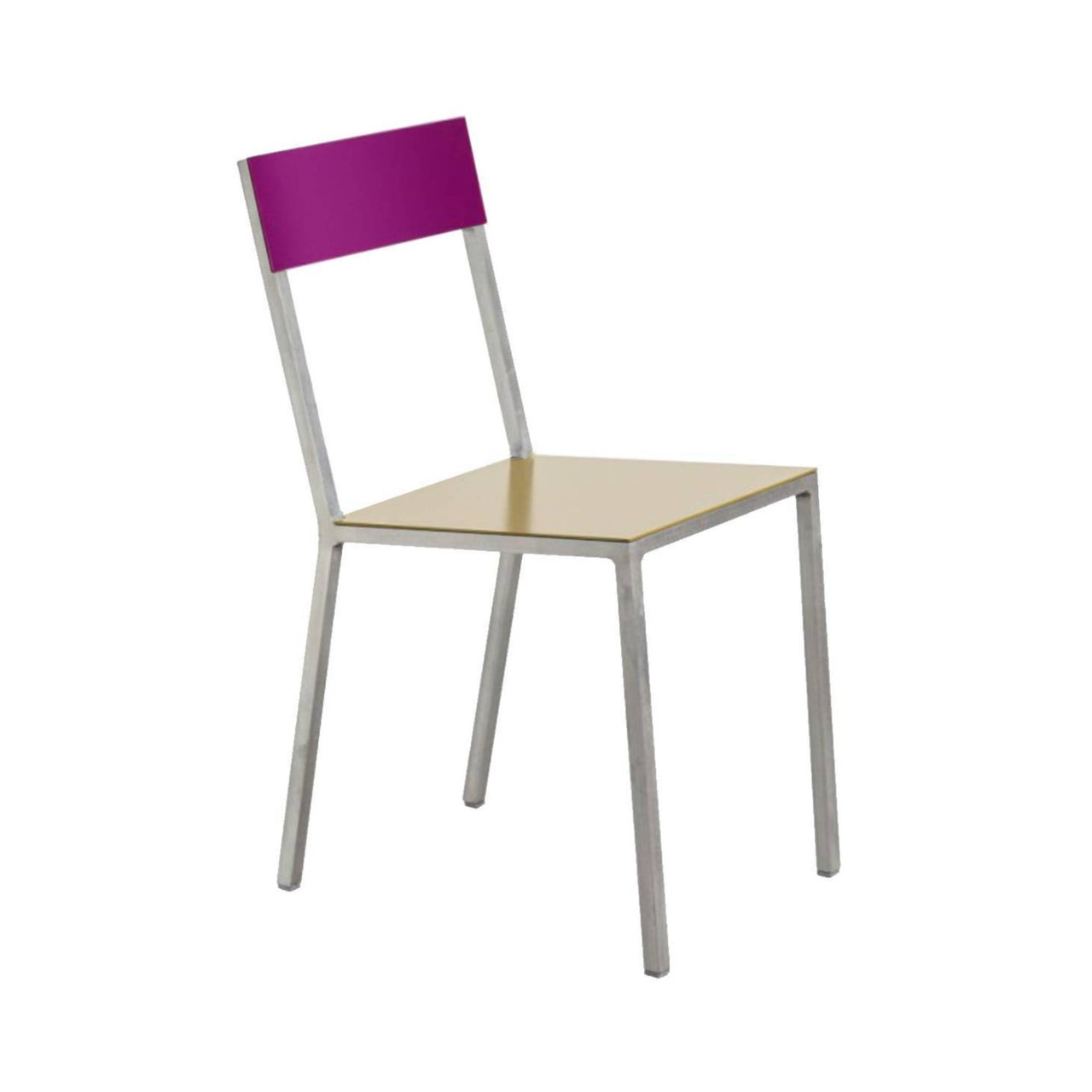 Alu Chair: Curry + Candy Purple + Aluminum