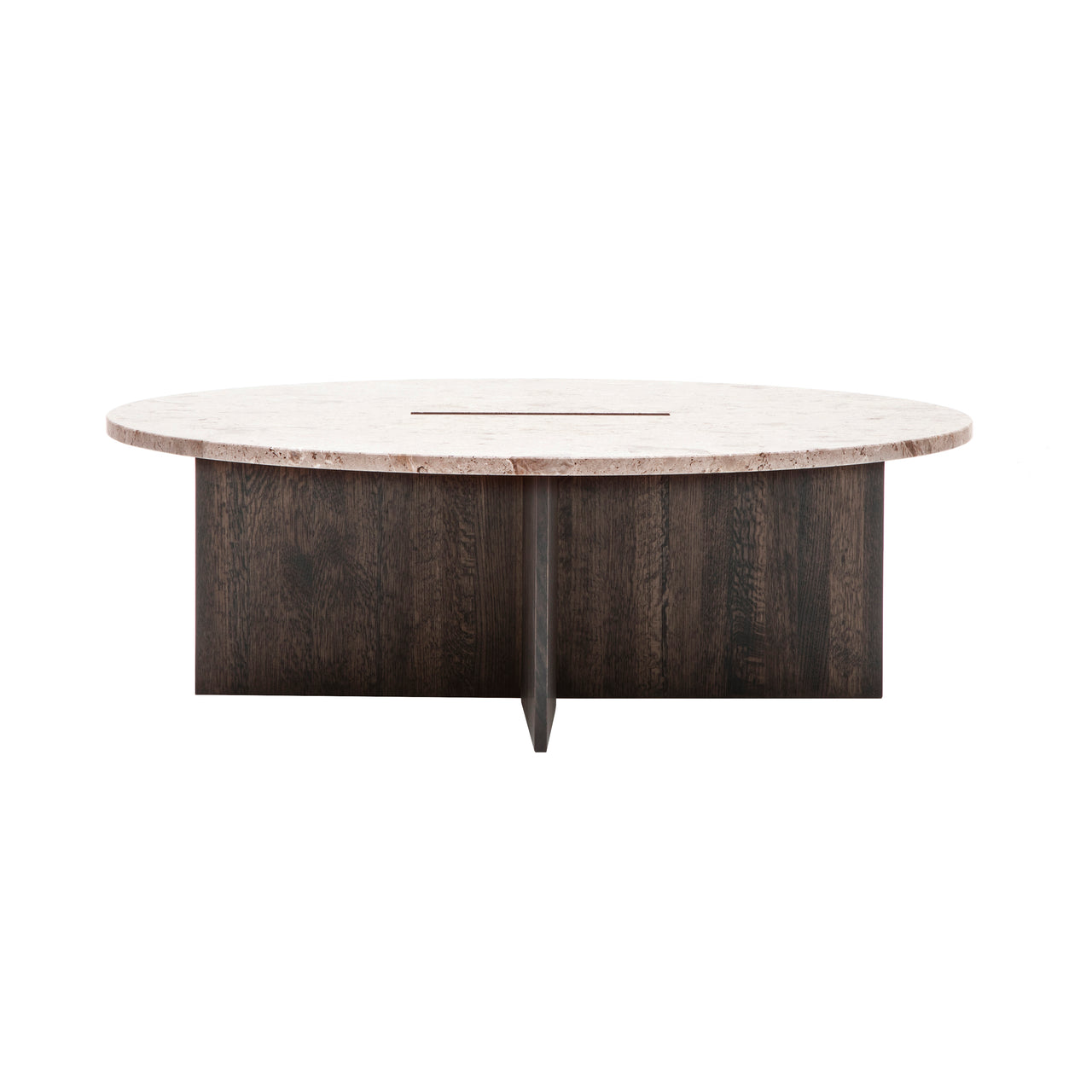 Kinuta Coffee Table N-ST01: Smoked Oak