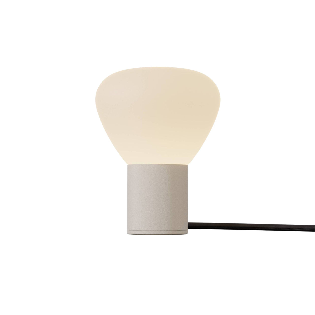 Parc 01 Table Lamp: Footswitch +  Beige + Black