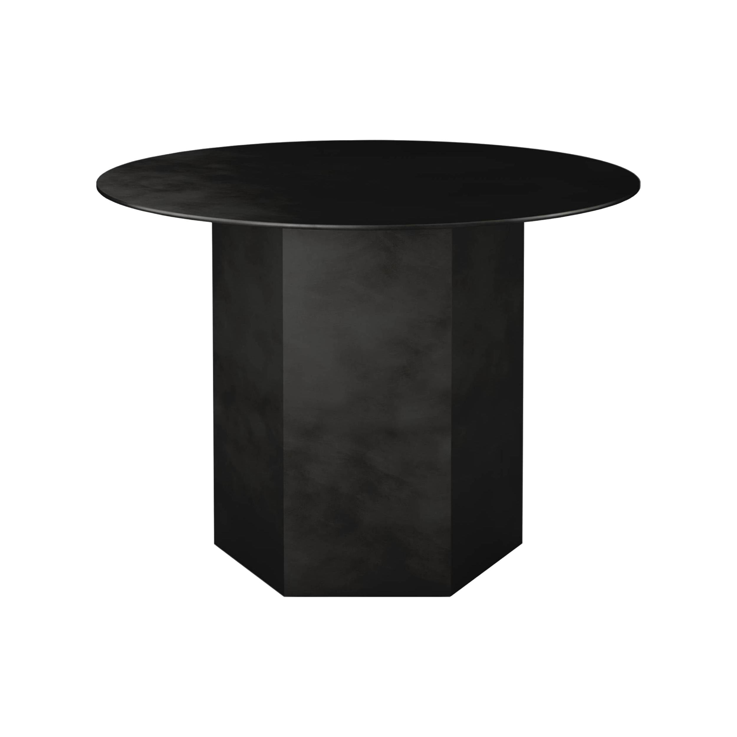Epic Round Coffee Table: Steel + Small - 23.6