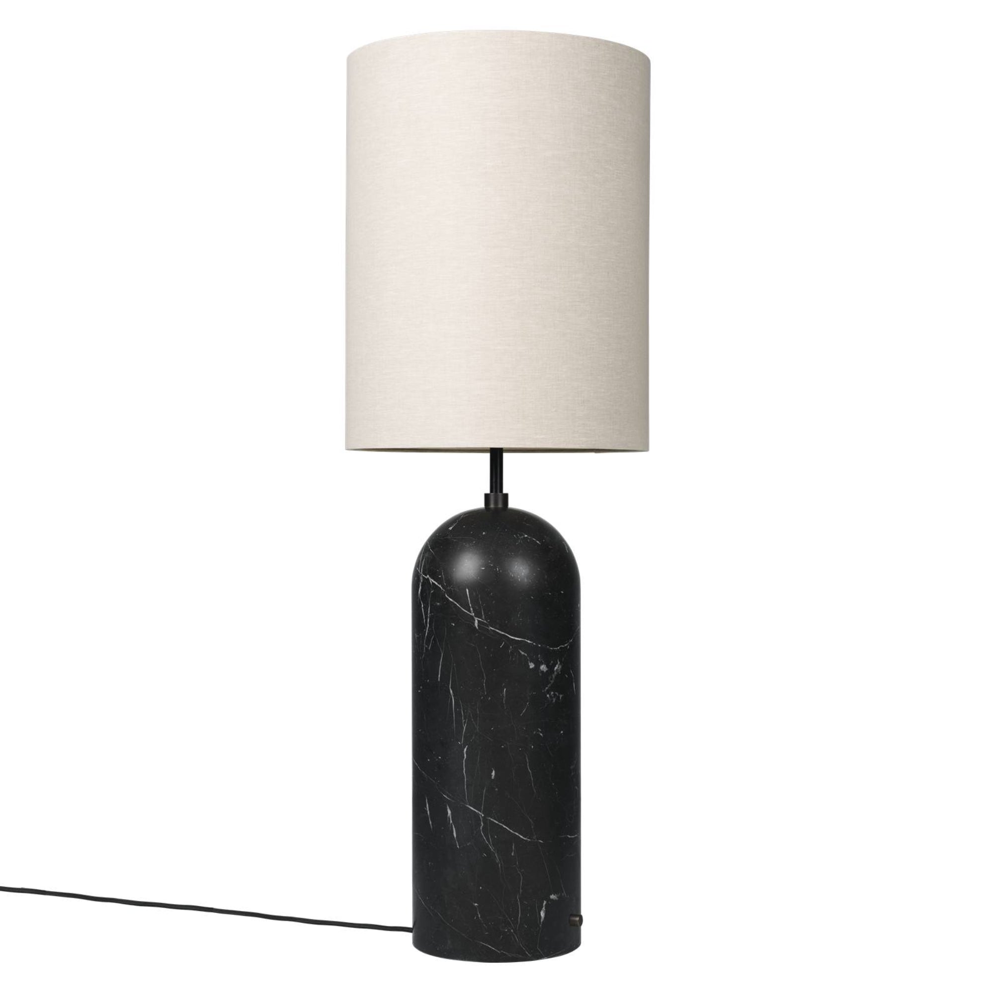 Gravity Floor Lamp XL: High + Canvas + Black