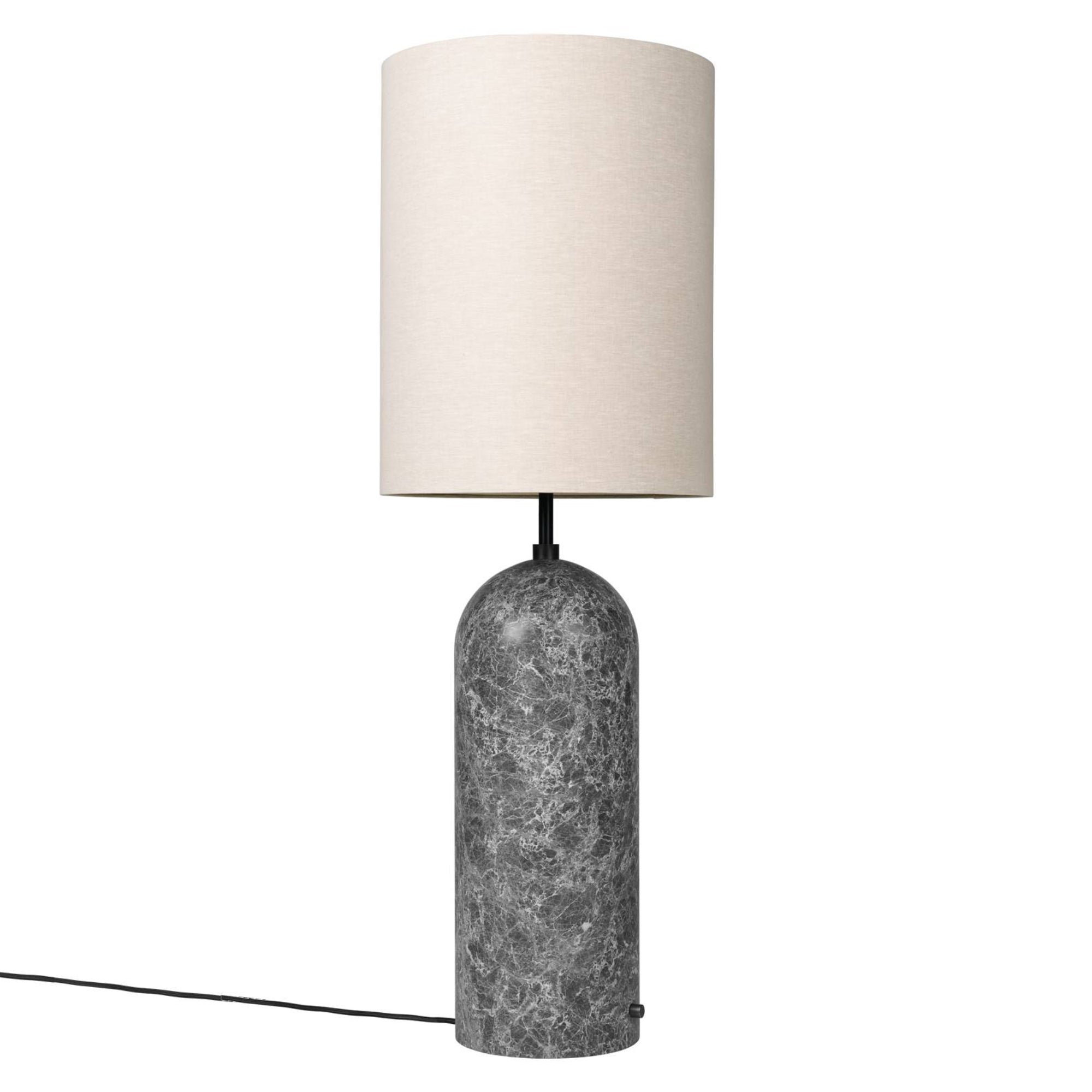 Gravity Floor Lamp XL: High + Canvas + Grey