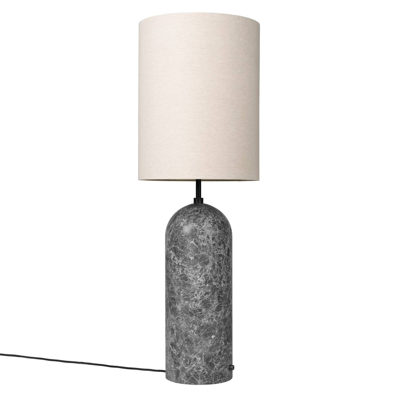 Gravity Floor Lamp XL: High + Canvas + Grey