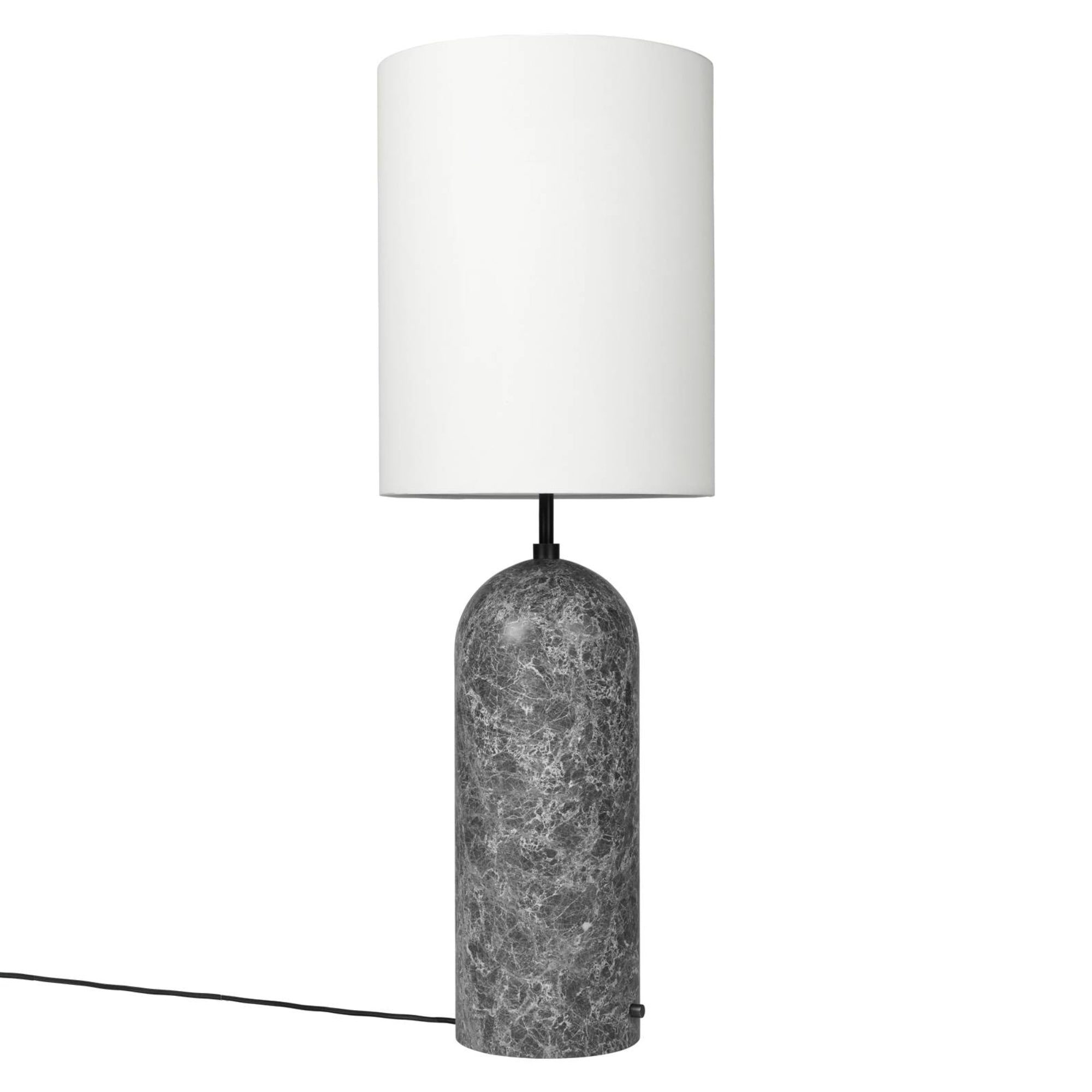 Gravity Floor Lamp XL: High + Grey + White