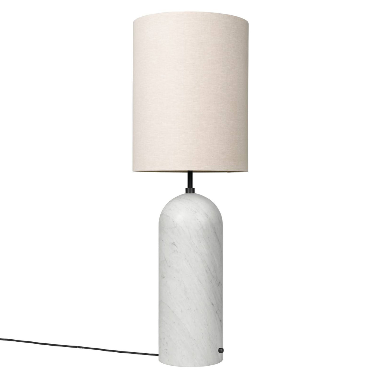 Gravity Floor Lamp XL: High + Canvas + White