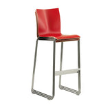 Chairik 117 Bar Chair: Sled Base
