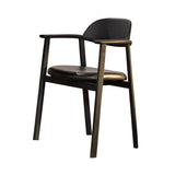 Mati Chair: Black Maple + Cellular + Soft Black