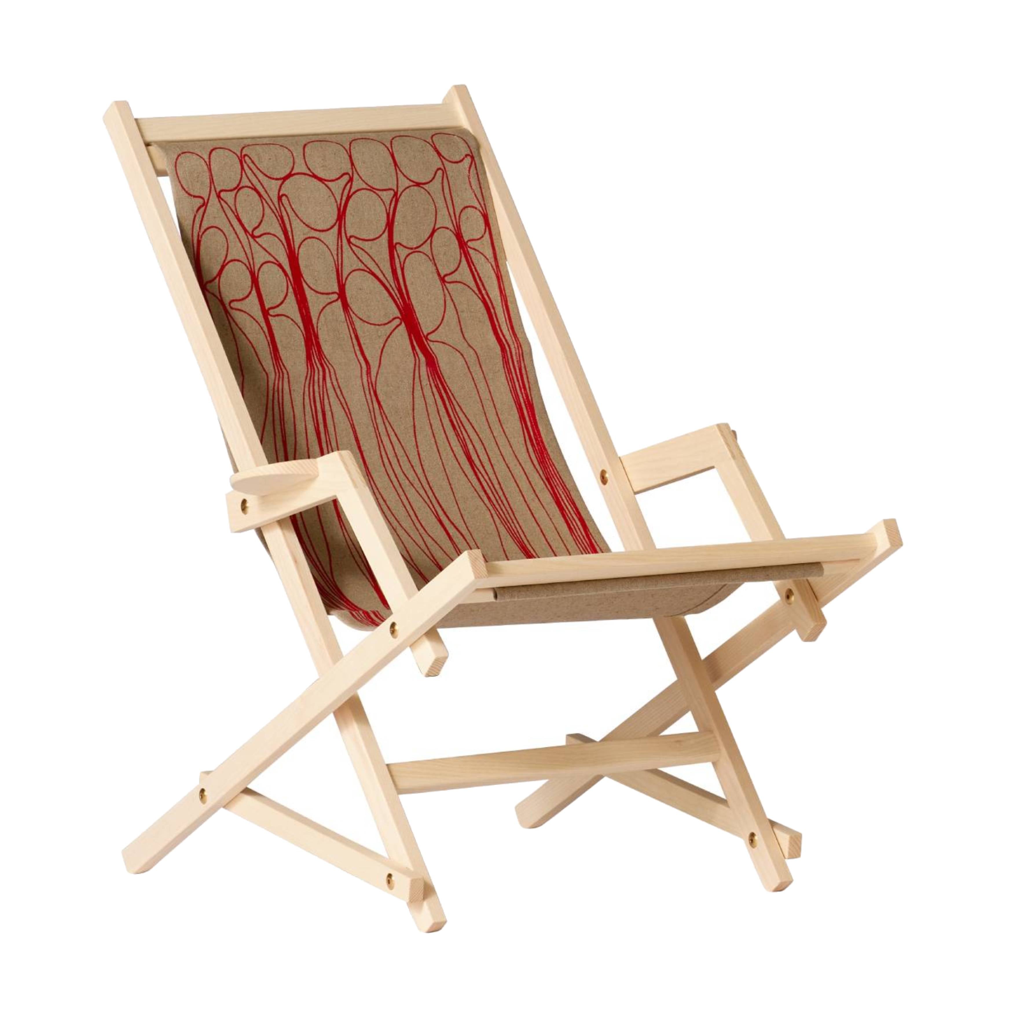 Dan Svarth Rocking Chair: Red
