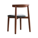Claretta Bold Chair: Ash Stained Walnut