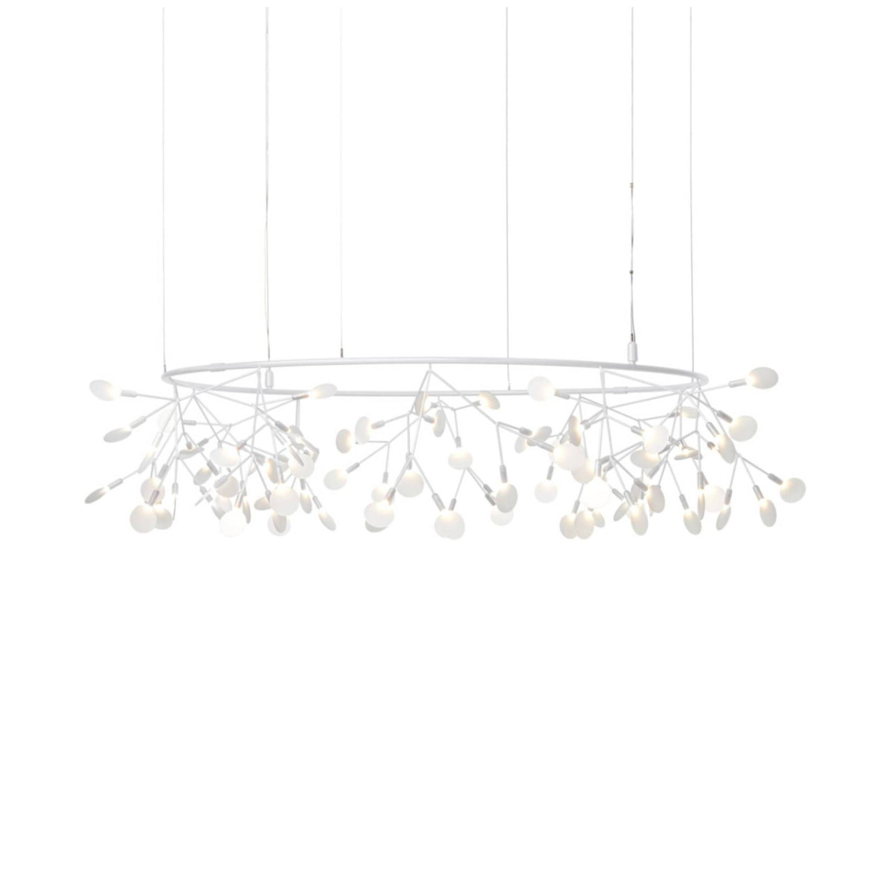 Heracleum The Small Big O Suspension Lamp: White