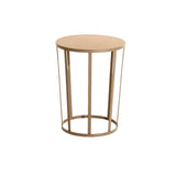 Hollo Side Table/Stool: Gold