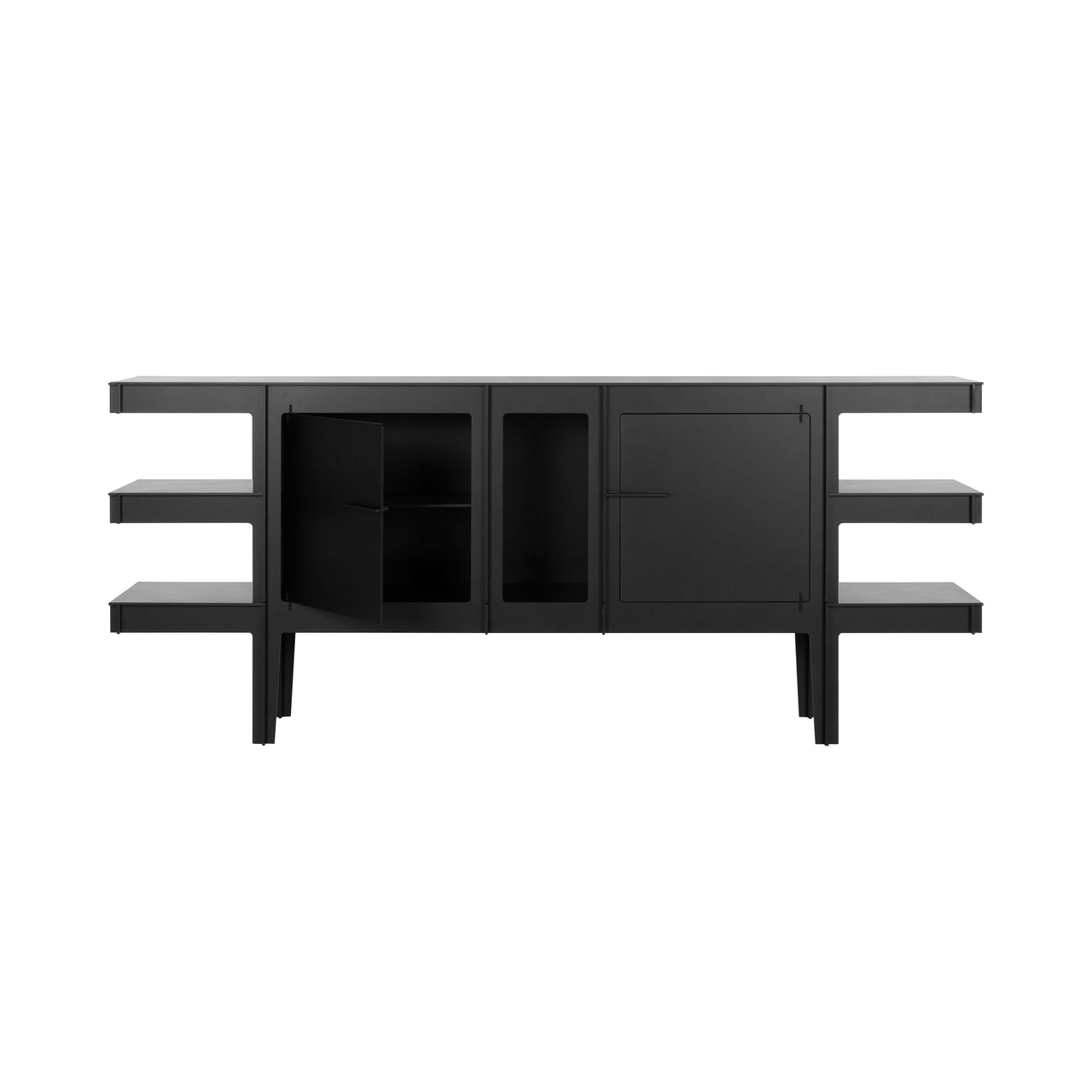 No Screw No Glue Buffet: lacquered