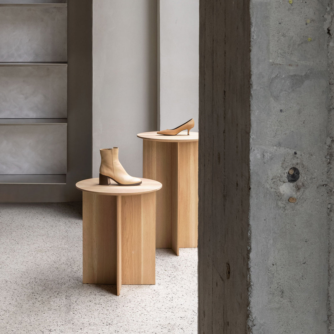 Notabene Shoe Store Side Table N-ST02: LS