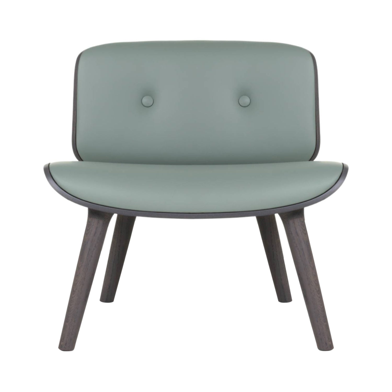 Nut Lounge Chair: Grey + Spectrum Agave 30098