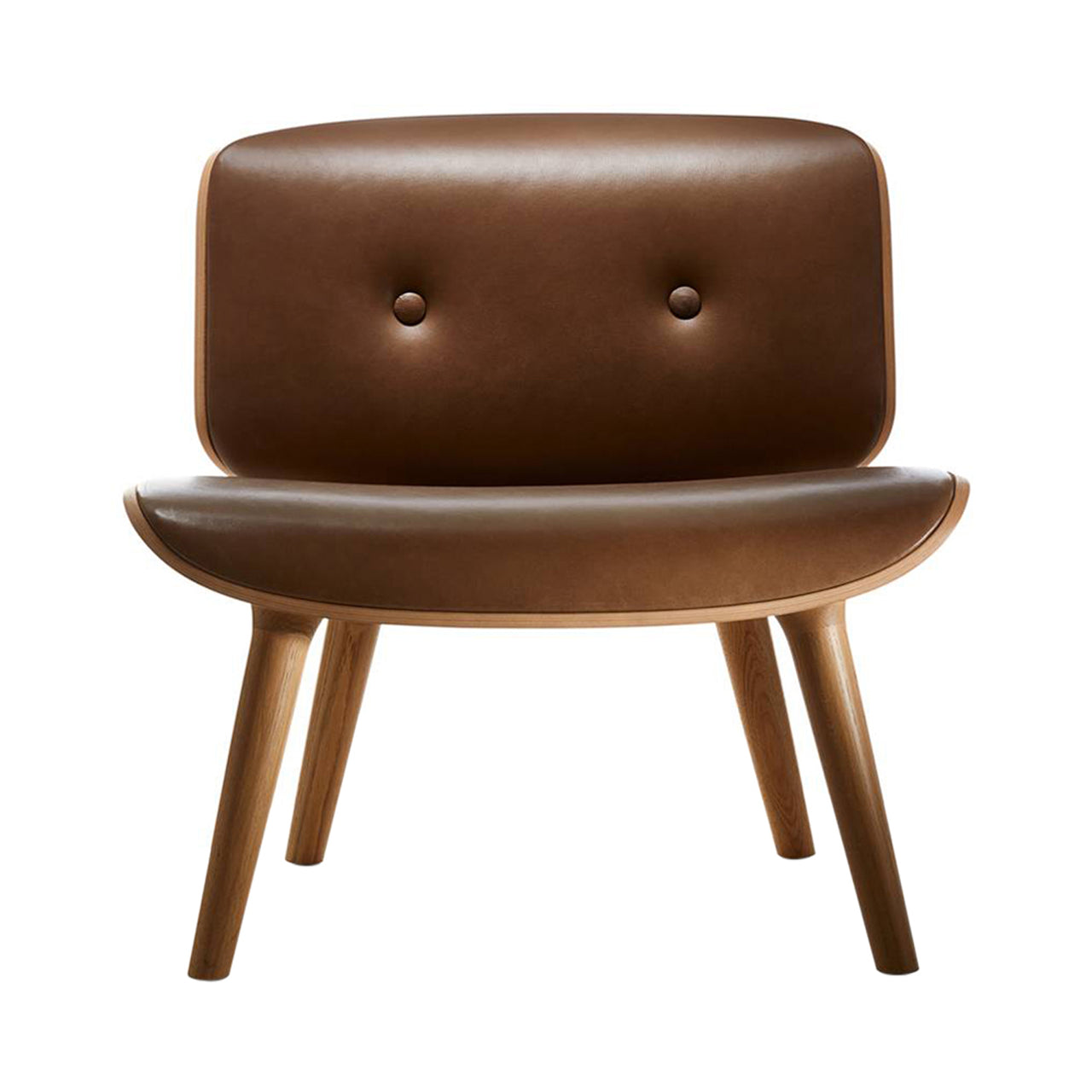 Nut Lounge Chair: Cinnamon