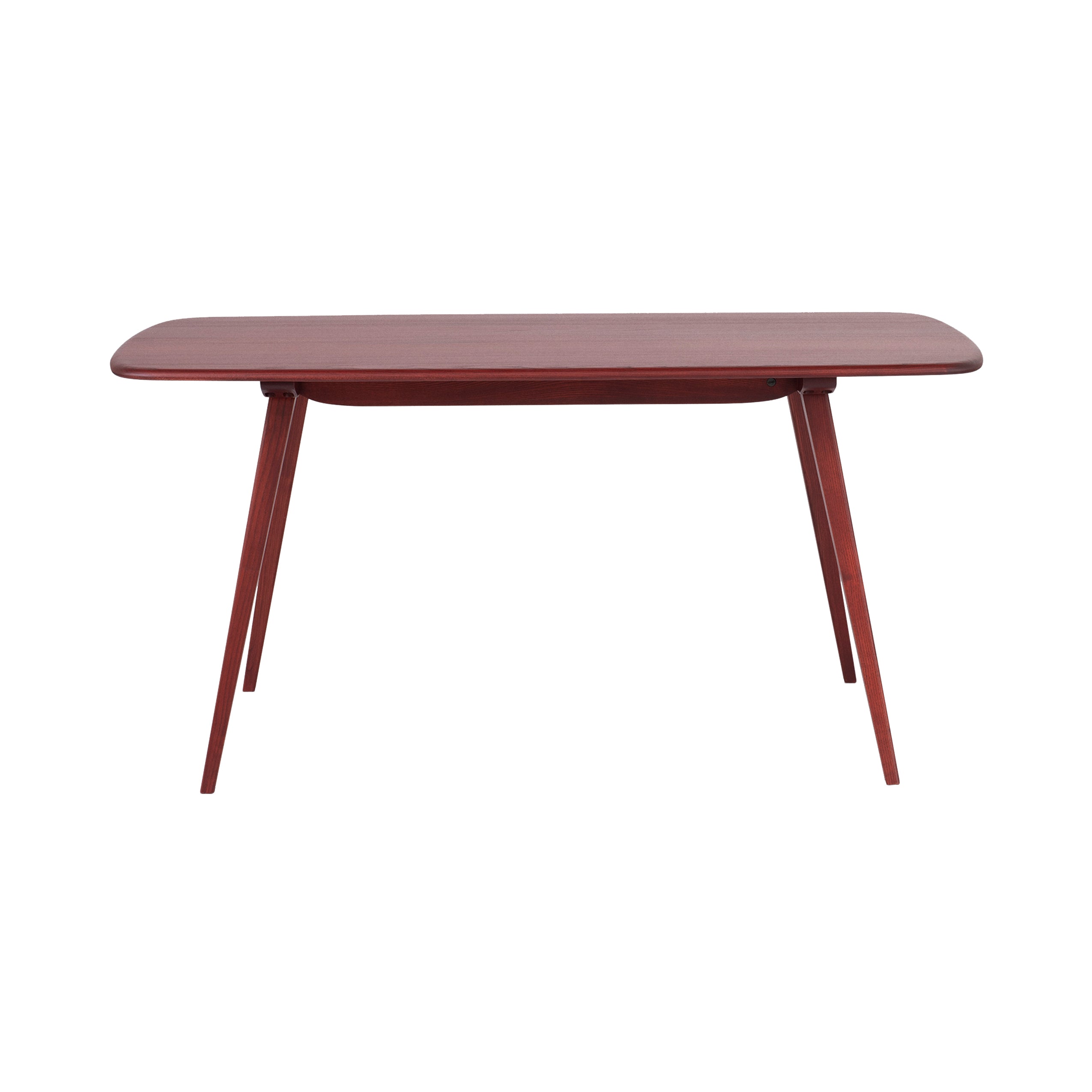 Originals Plank Dining Table: Vintage Red