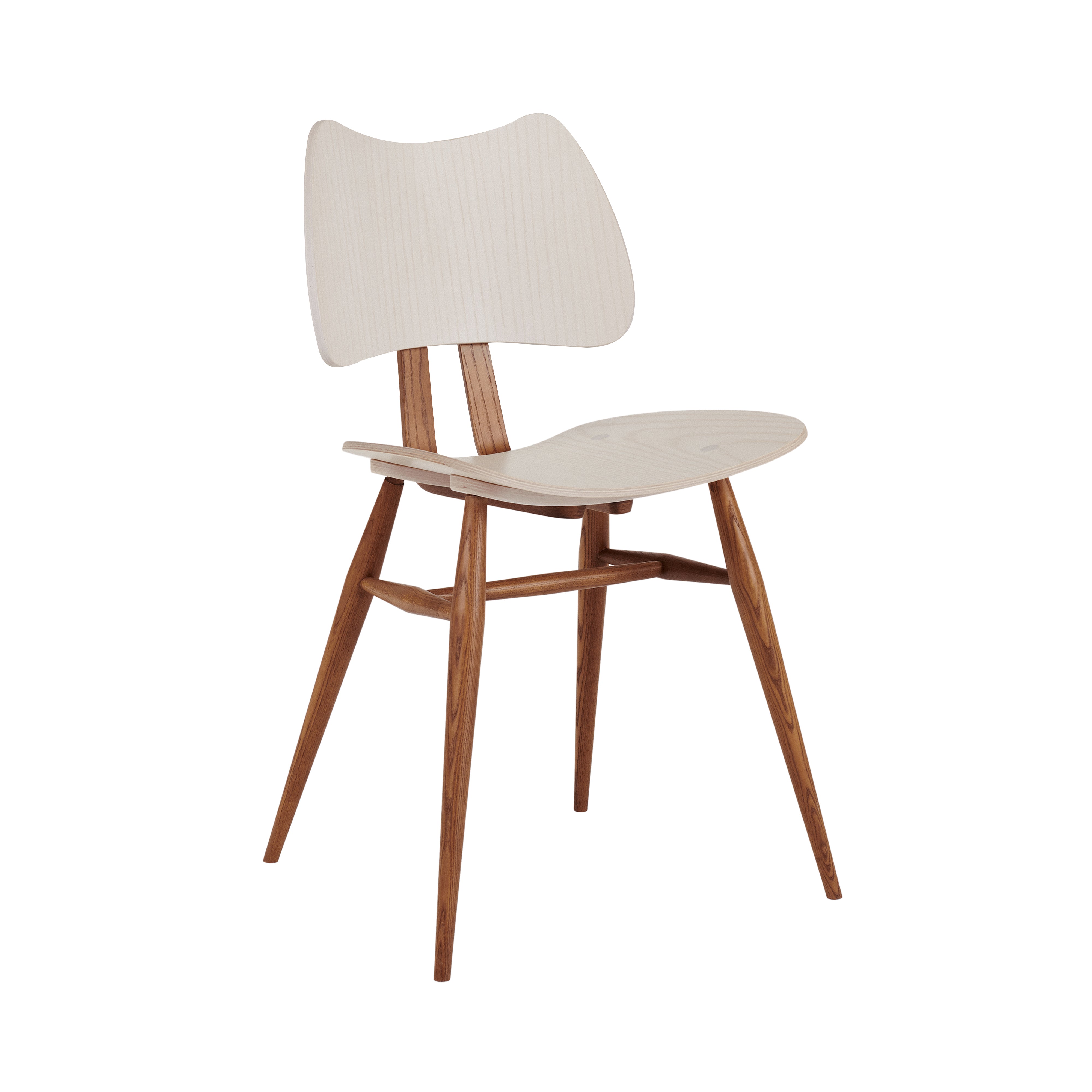 Originals Butterfly Chair: Stained Off White + Stained Original Ash