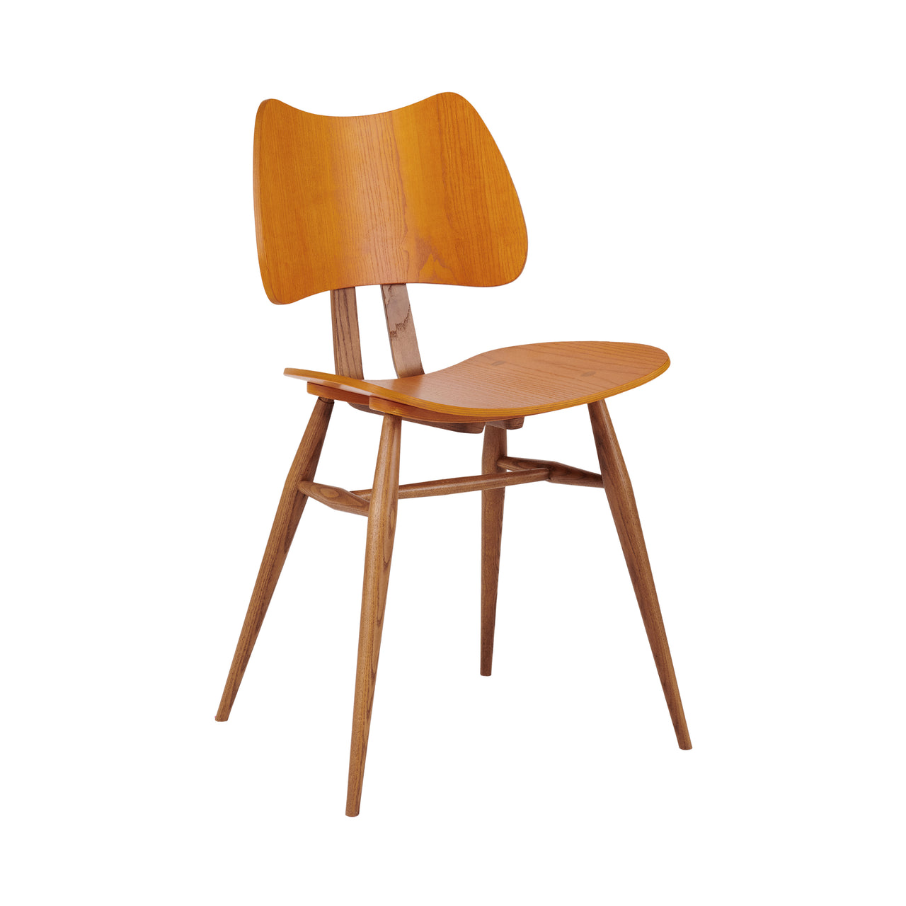 Originals Butterfly Chair: Stained Ochre + Stained Original Ash