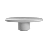 Obon Table Rectangle Low: Grey