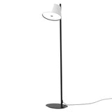 Tam Tam Floor Lamp: Single Shade + Off-White