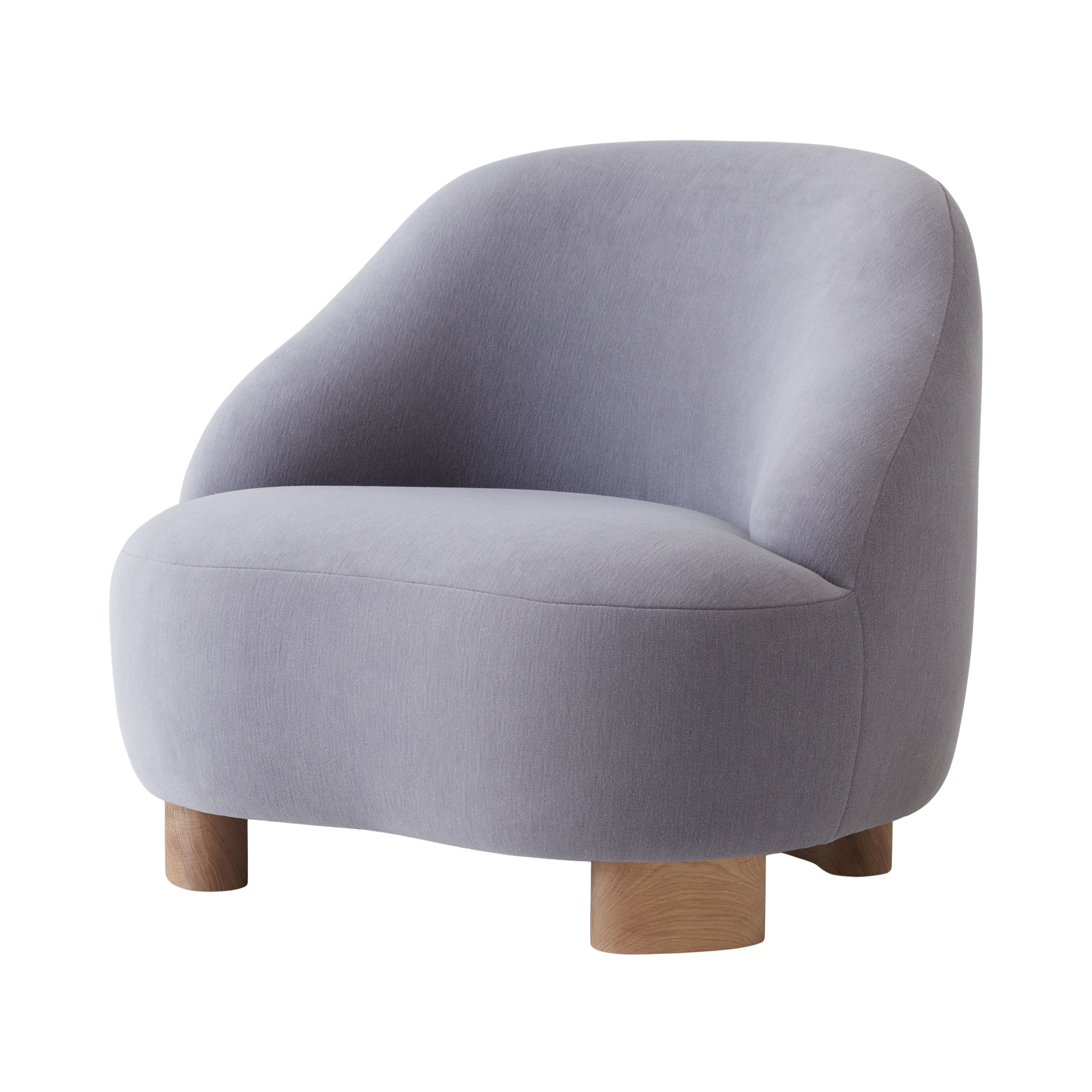 Margas Lounge Chair LC1: Oiled Oak + Gentle 133