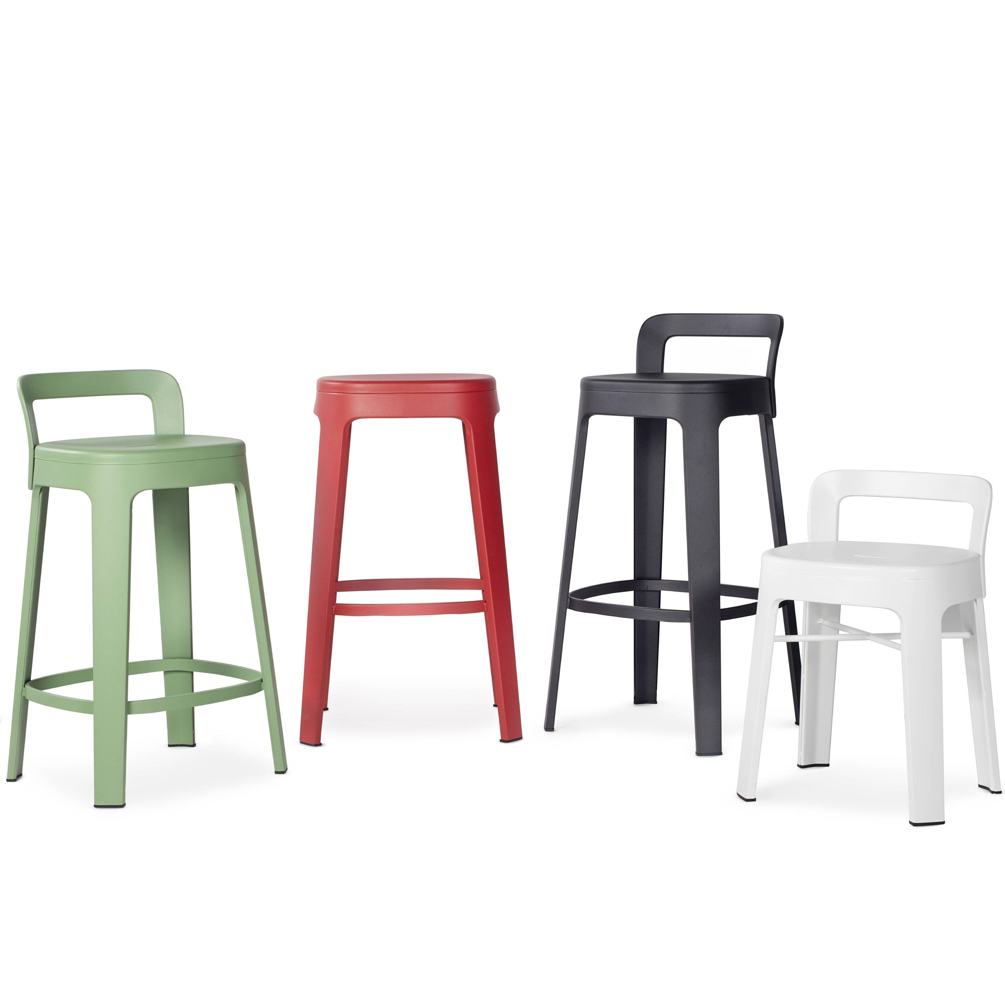 Ombra Stool with Backrest