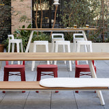 Ombra Bar + Counter Stool: Stacking