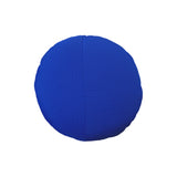 Round Throw Pillow: True Blue