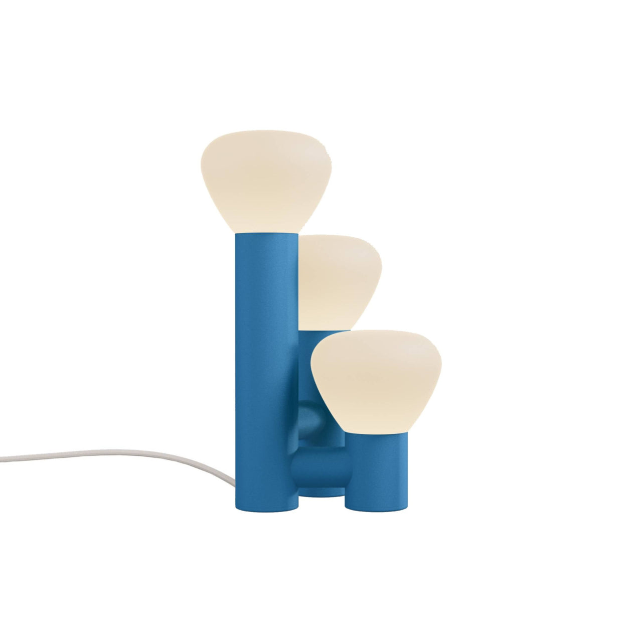 Parc 06 Table Lamp: Footswitch +  Blue + Beige