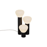 Parc 06 Table Lamp: Footswitch +  Black + Beige