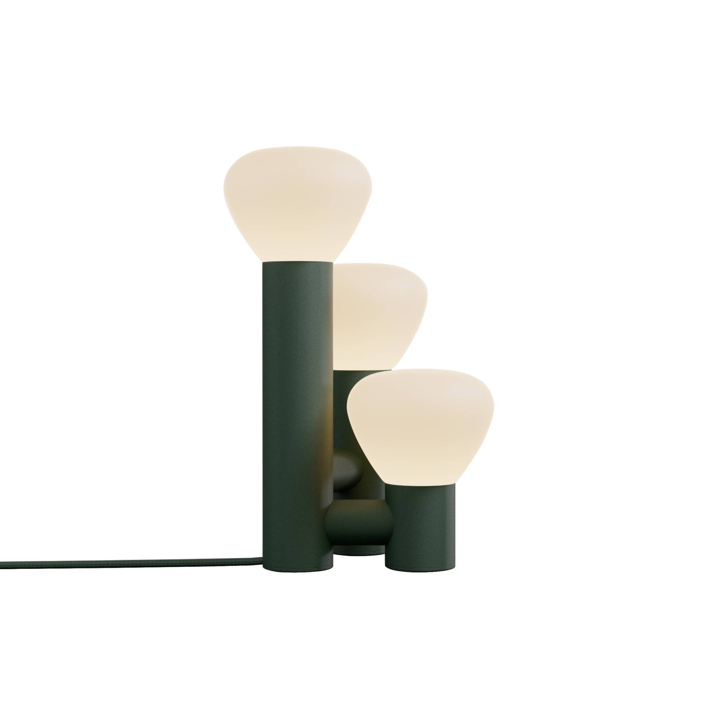 Parc 06 Table Lamp: Footswitch +  Green + Green 