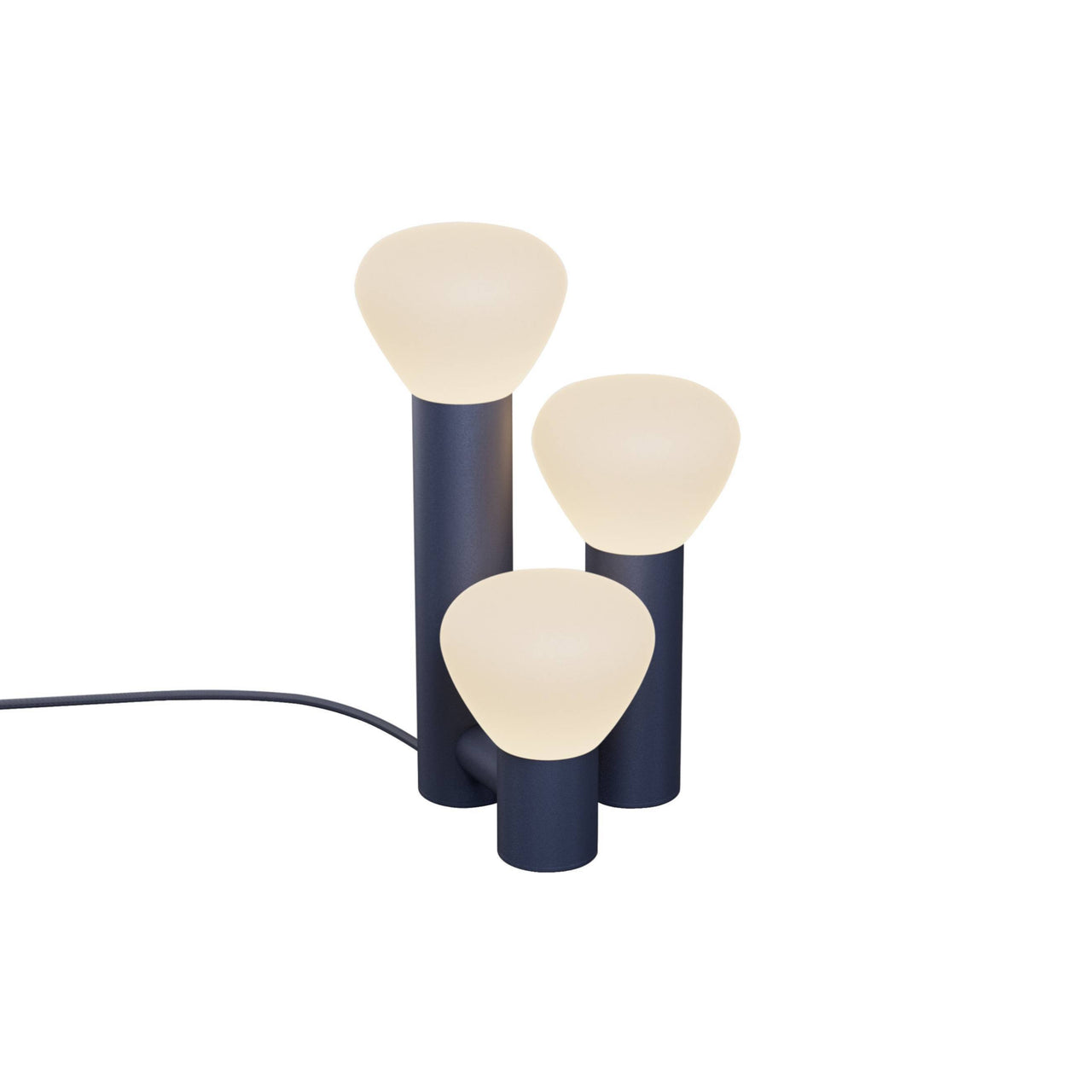 Parc 06 Table Lamp: Footswitch + Midnight Blue + Midnight Blue