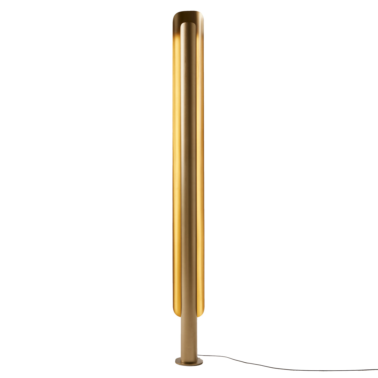 Stockholm Floor Lamp: Gold