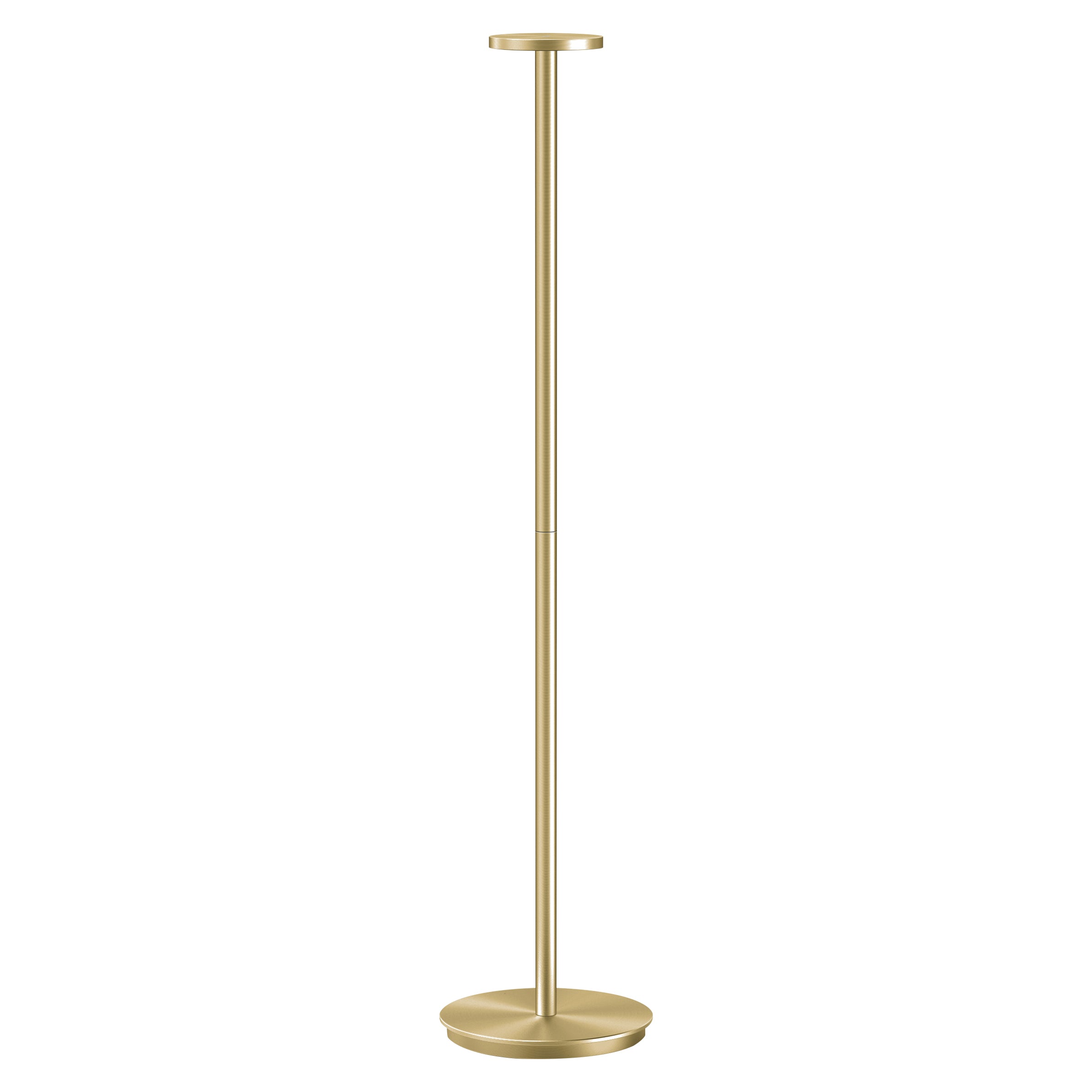Luci Floor Lamp: Brass