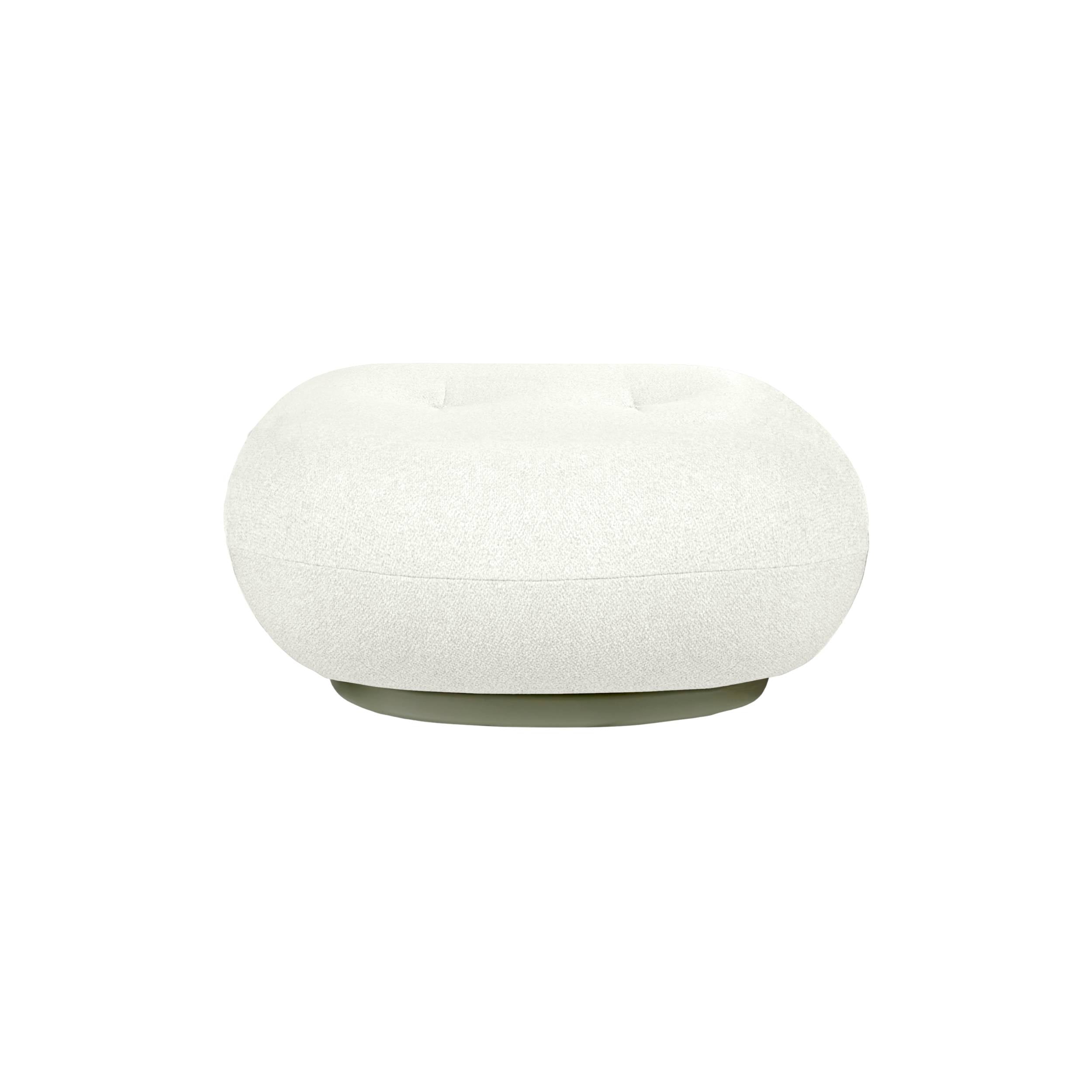 Pacha Ottoman: Swivel Base + Outdoor + Without Cover