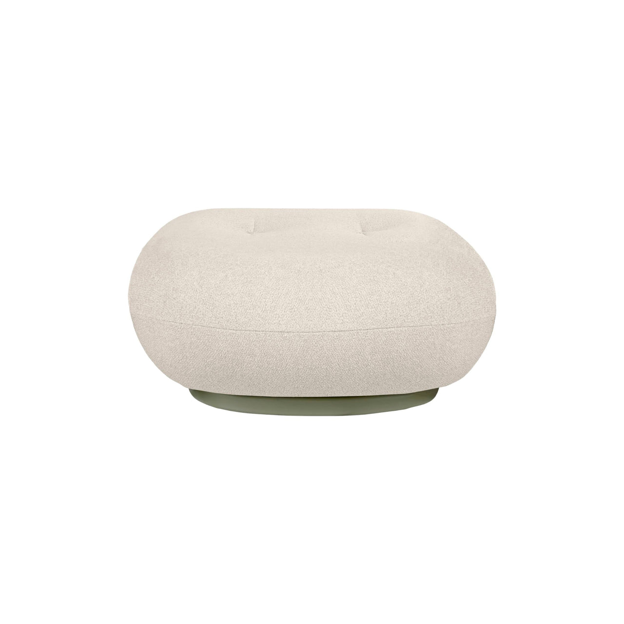 Pacha Ottoman: Swivel Base + Outdoor + Without Cover