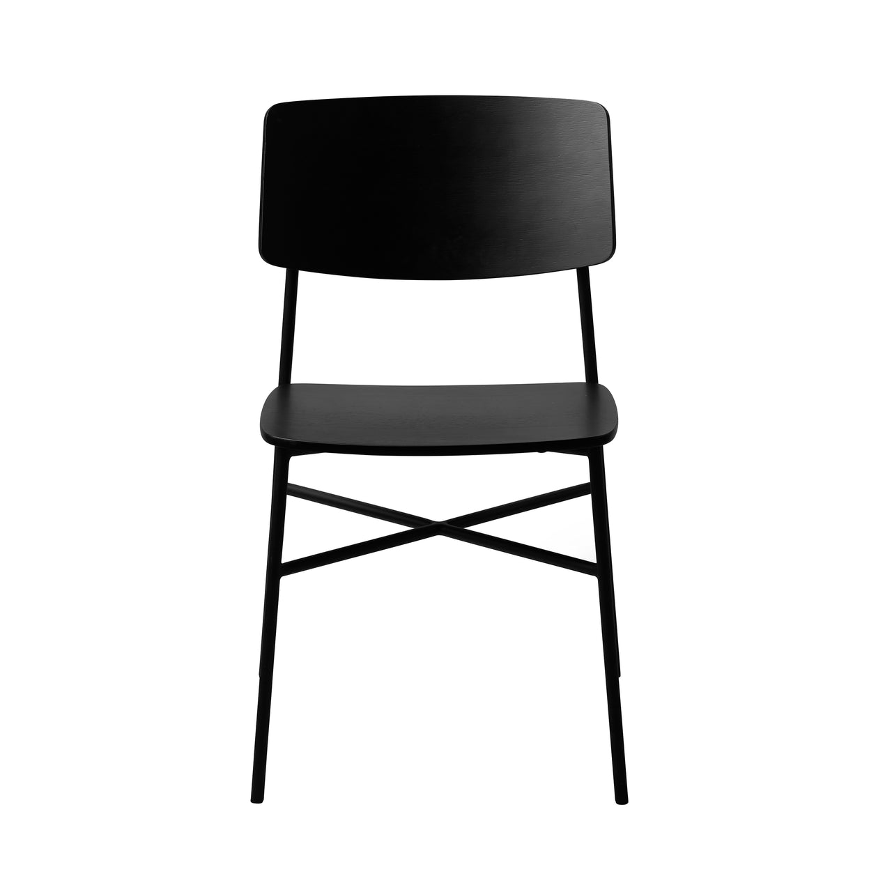 Paragon Chair: Set of 2 + Black Oak
