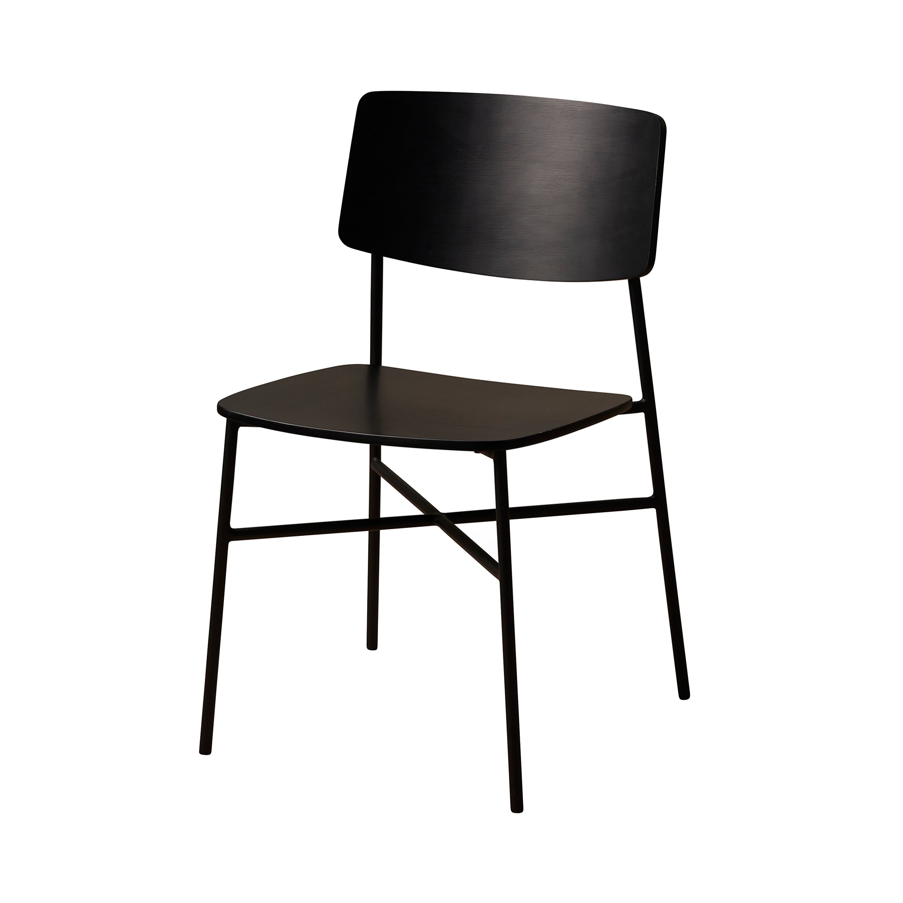 Paragon Chair: Set of 2 + Black Oak