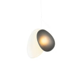 Pebble Pendant Light: Size B + Size C + Pearl + Slate